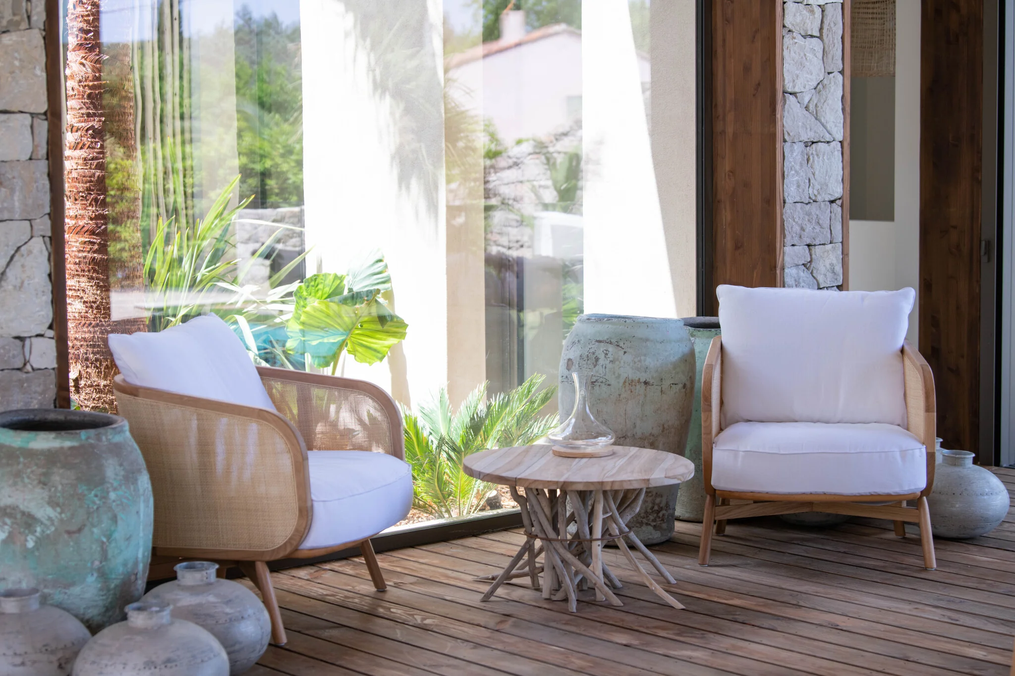 Villa Ramatuelle - vue interior 3